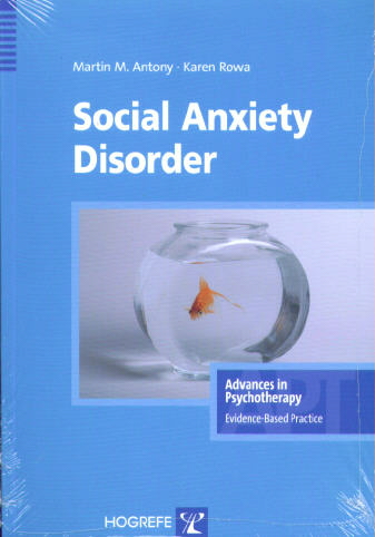 Social Anxiety Disorder Front Cover