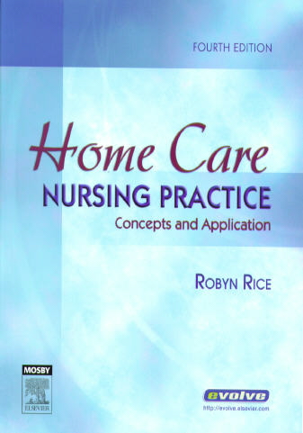 Home Care Nursing Practice Book Cover